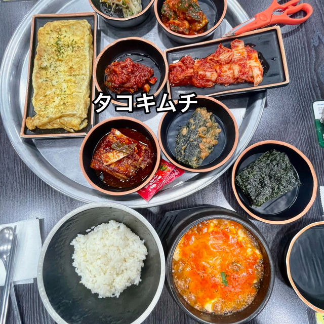 【釜山】ひとりごはんOK❗️影島の路地奥で見つけたスンドゥプ専門店【보들보들순두부돌집】