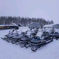 北海道旅遊🥳四季彩之丘雪景打卡熱點💓自駕雪車體驗分享🛞