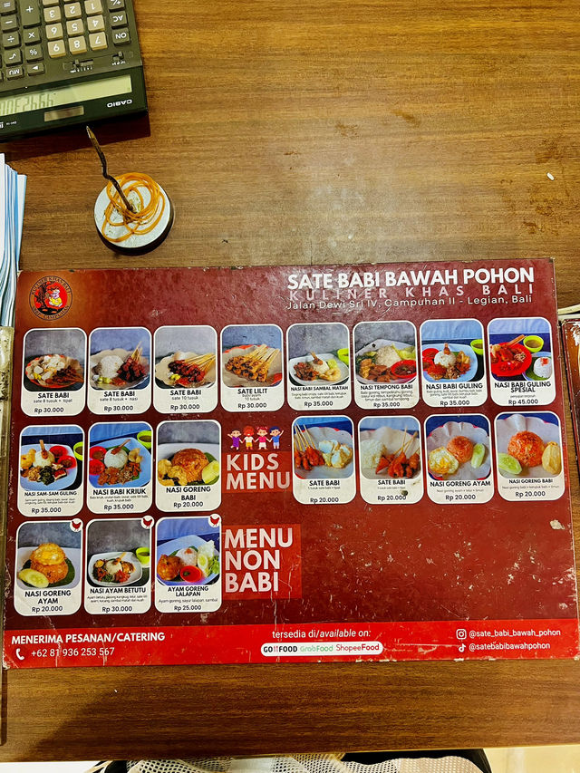 The Best Pork Satay In Legian Area, Bali ✨