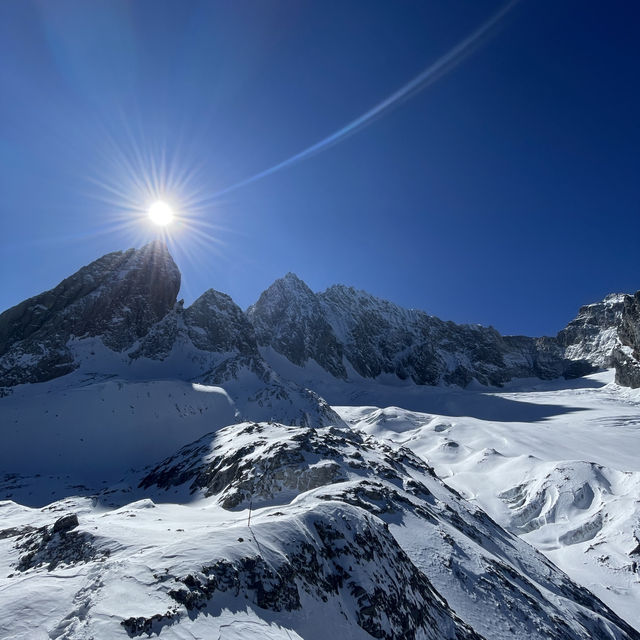 玉龍雪山4680m 玉龍雪山4680m