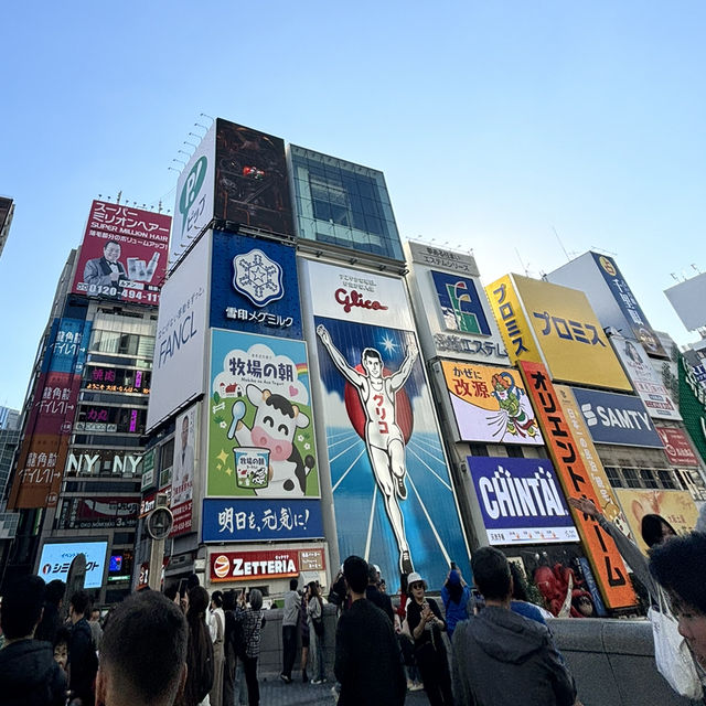 🇯🇵 【大阪】大阪の観光マストスポット！道頓堀！グリコ！