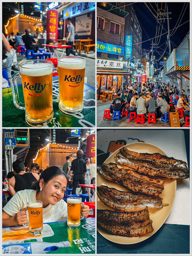 【ソウル】ノガリ通りで現地の人に混ざって飲み明かす🍻