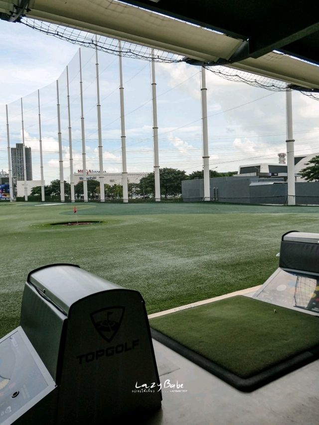 ตีกอล์ฟครั้งแรก ที่ TOPGOLF MEGACITY