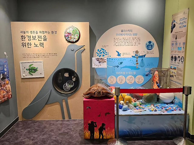 대한민국 충청남도 서천군 조류 생태 전시관 입니다.
