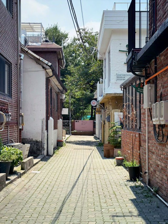 【韓国】ソウルの森カフェ通りを散策🚶
