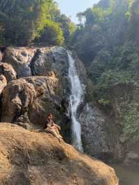 น้ำตกปุญญบาล อุทยานแห่งชาติลำน้ำกระบุรี ระนอง