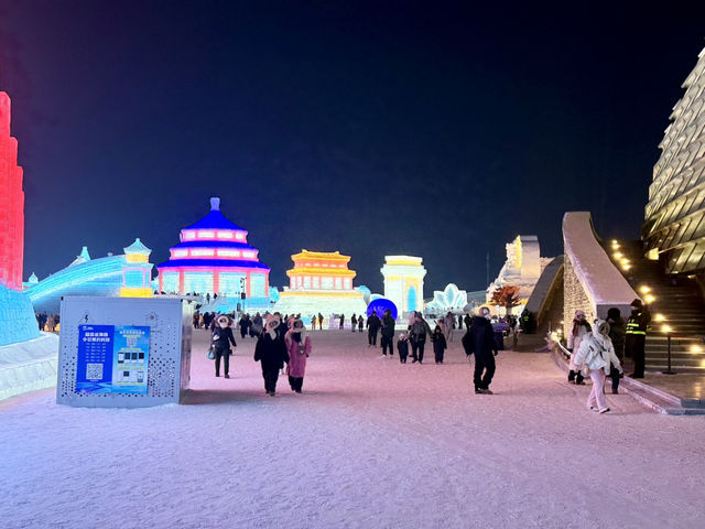 Romantic Honeymoon at Harbin Ice and Snow Festival