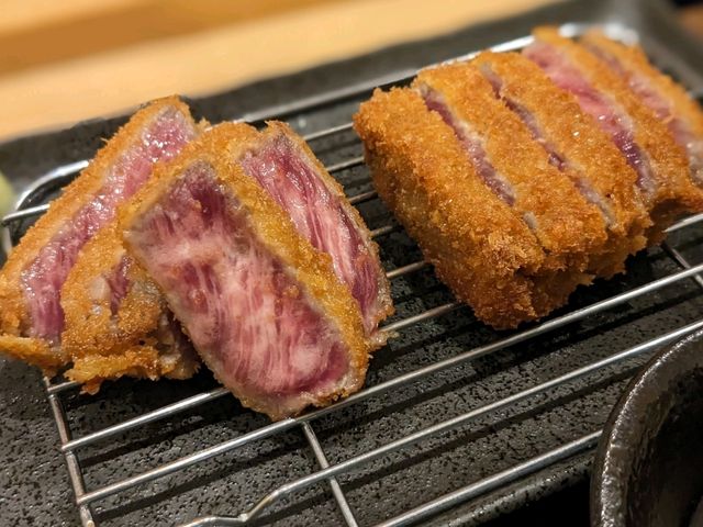 來小樽吃炸牛排？北海道產白老和牛：牛かつ 小樽黒澤