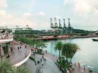 Strolling from HarbourFront to Sentosa
