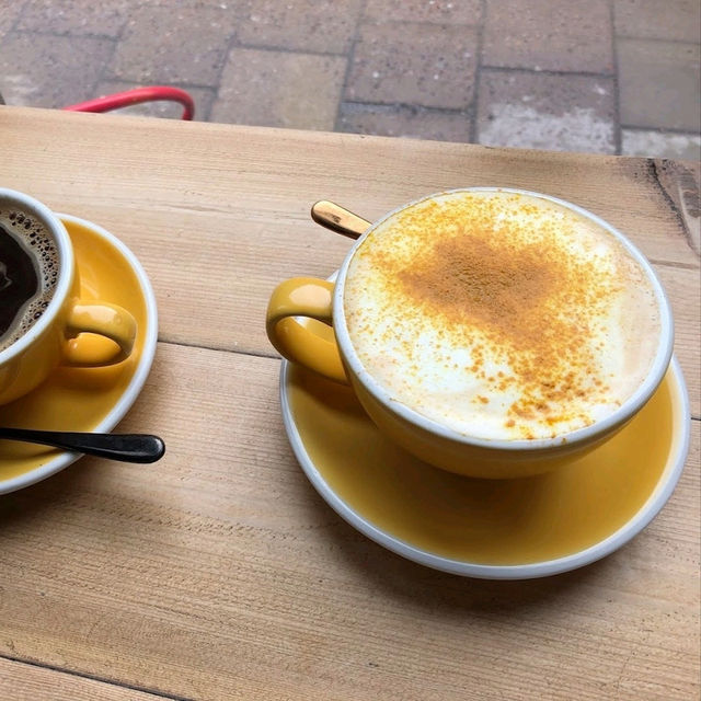 a bike cafe