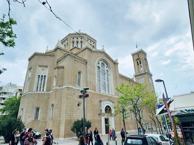 [🇬🇷アテネ] アテネの中心部にあるアテネ大聖堂に訪れる