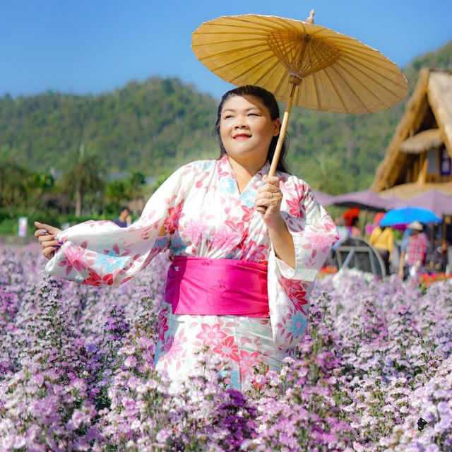 ถ่ายรูปวิวญี่ปุ่นเขาใหญ่กัน