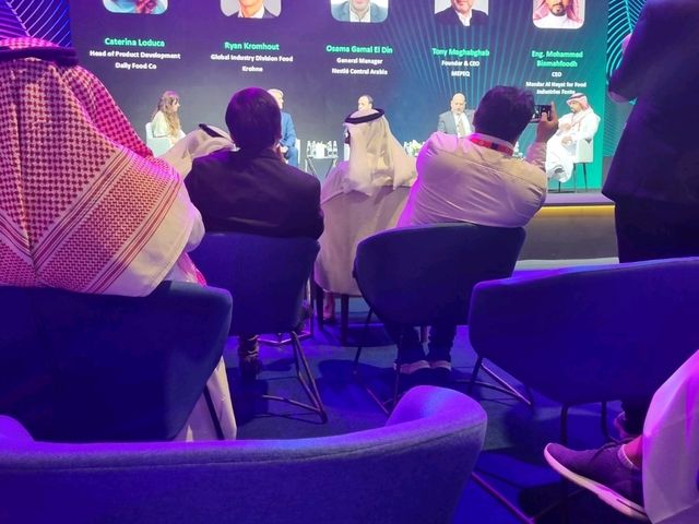 Saudi food manfacturer event in Riyad