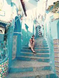 青と猫の街シャウエン　モロッコ🇲🇦