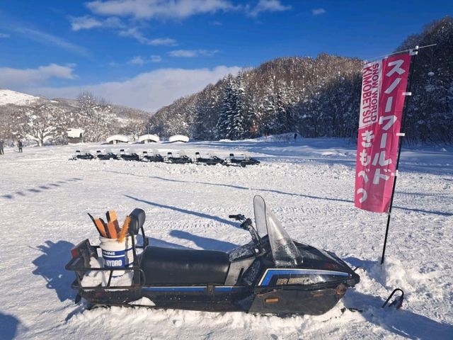 北海道旅遊🥳喜茂別路線雪場❄️自駕動力雪橇體驗分享😍欣賞羊蹄山沿途雪景🗻
