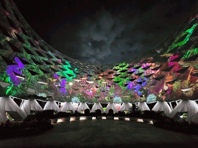 Beautiful sensoryscape at night