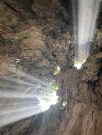 Golden Tranquility at Huyen Khong Cave – A Hidden Sunset Gem in Da Nang