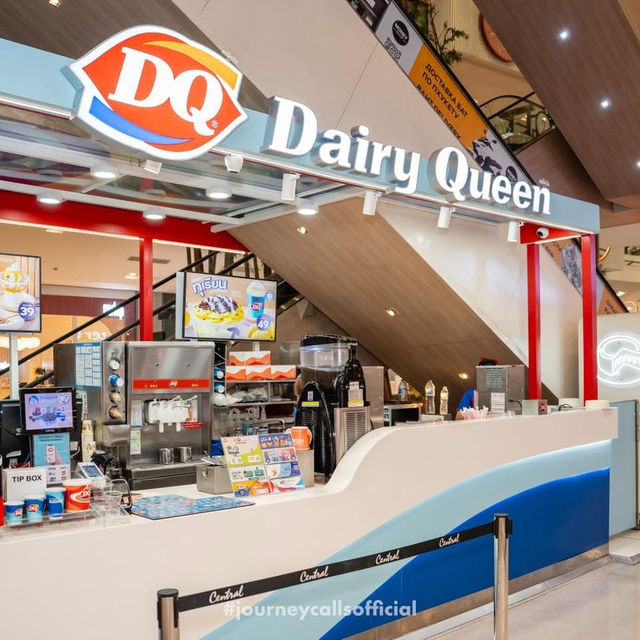 ทุเรียนเข้า Dairy Queen แล้วว💛💛💛