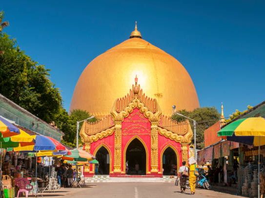 🌟 Sagaing Serenity: Pagodas, Puppies & the Ultimate Sunset Spot (No Crowds!)  
