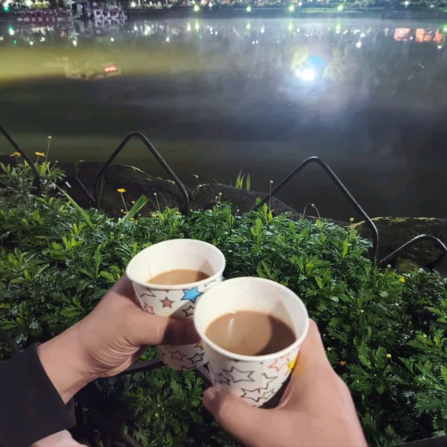 Relaxing walk