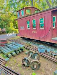 디즈니랜드 도쿄에서  미국서부 느낌 나는 열차 타보기!🚂🚂