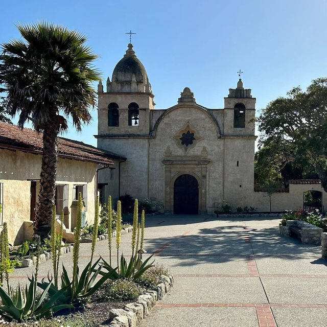 Find your peace where the ocean breeze meets timeless faith—Basilica in Carmel