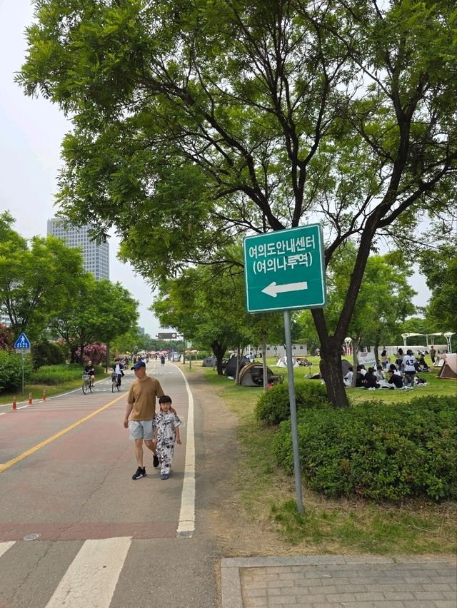 도심 속에서 만나는 여유, 여의도 한강공원