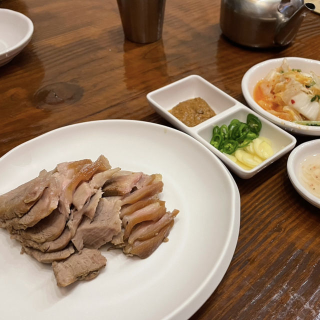 들기름 막국수 원조는 여기지