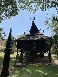 Visited the Baan Dam Museum in Chiang Rai on a bud😎💐👫get trip