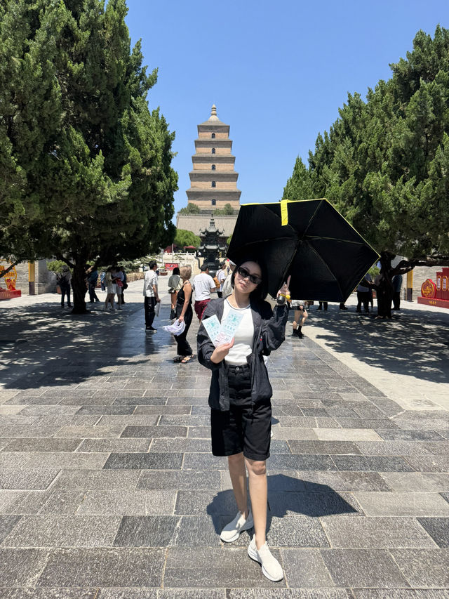 Big wild goose pagoda | เจดีย์ห่านป่าใหญ่