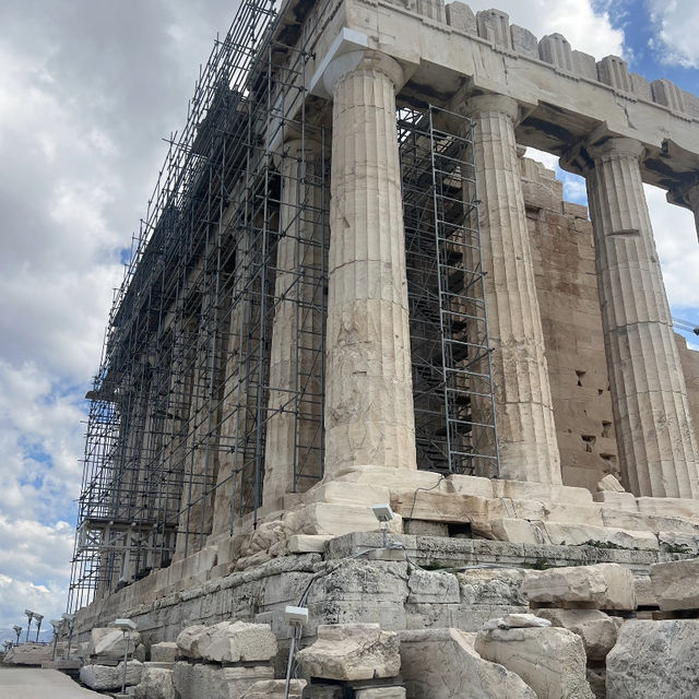 Stepping Back in Time at the Iconic Acropolis of Athens! 🇬🇷✨