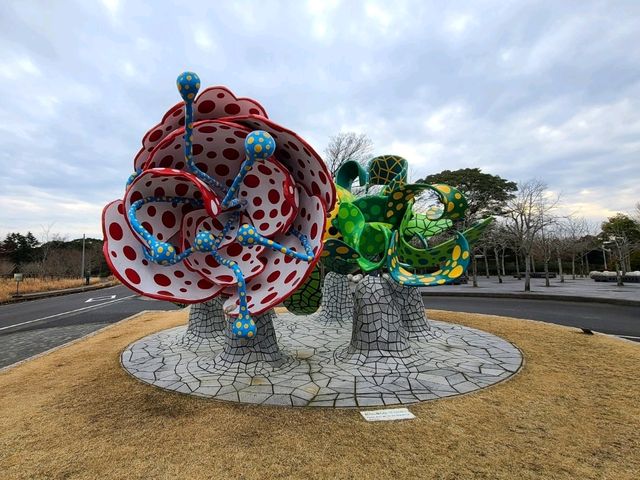 기리시마 예술의 숲(KRISHIMA ART NO MORI) 가고시마 미술관데이트