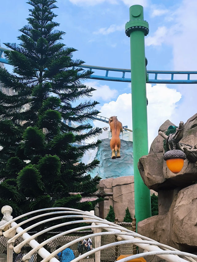 The Ice Age attraction at Genting SkyWorlds