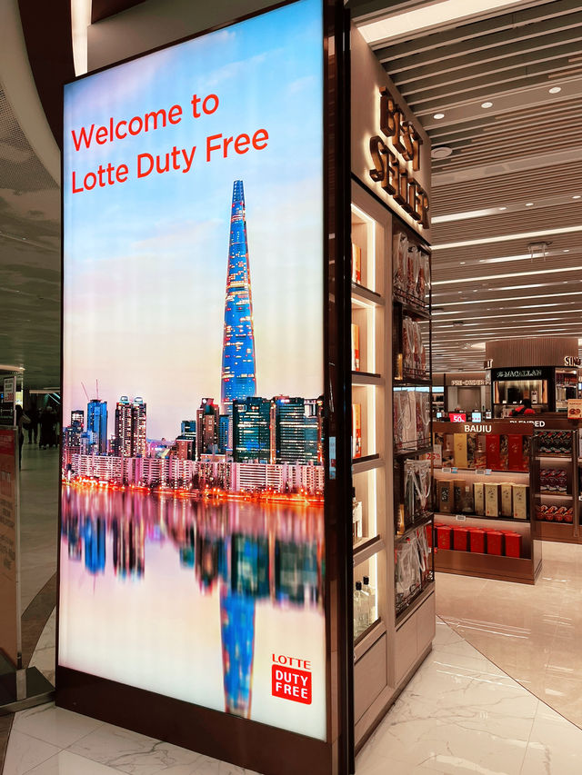 “Shopping Spree at Lotte Duty Free Shop”