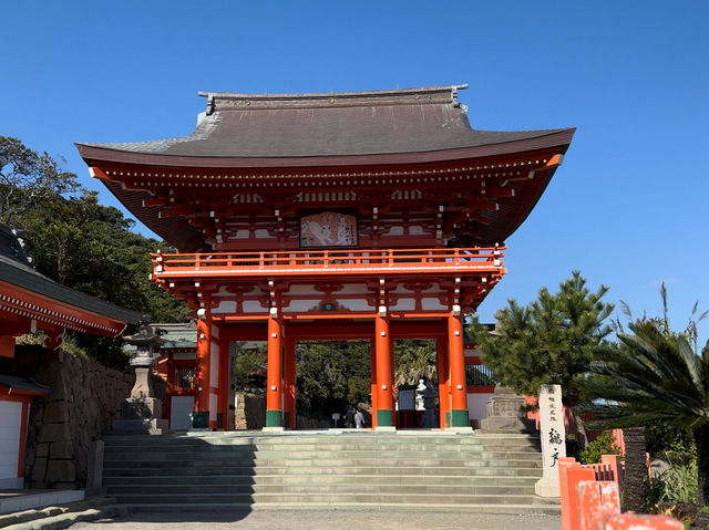 🌊 Udo Jingu – A Serene Cliffside Shrine by the Sea