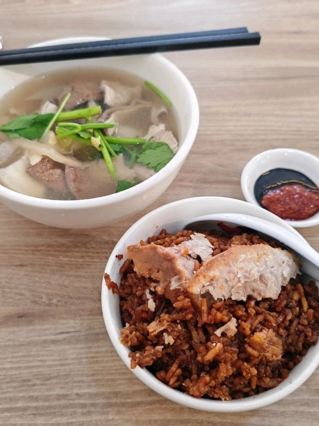 Penang #2 New challenger of yam rice in Bukit Mertajam