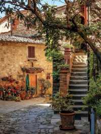 Montefioralle💐是你心中的油畫小鎮嗎