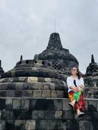 Steps Through Time: A Soulful Morning at Borobudur