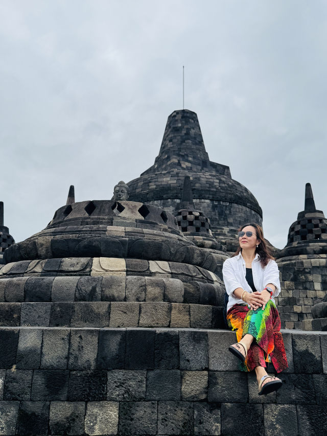 Steps Through Time: A Soulful Morning at Borobudur