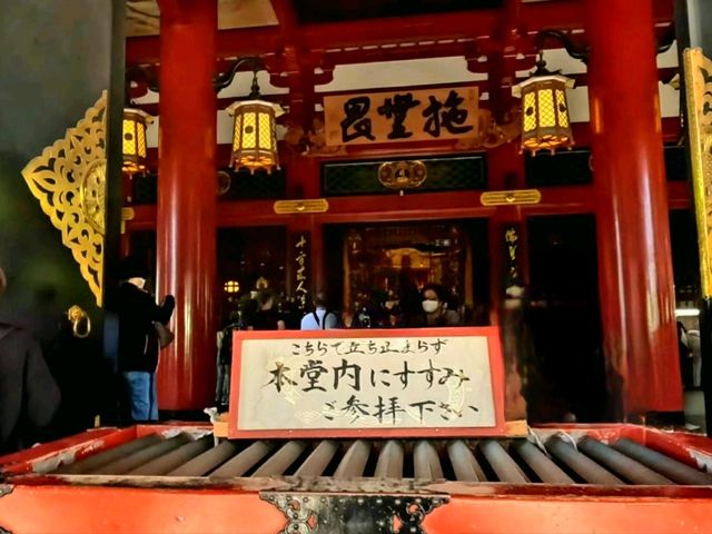 Into the Sacred halls of Senso-ji Temple