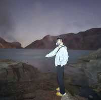 泗水双火山加瀑布