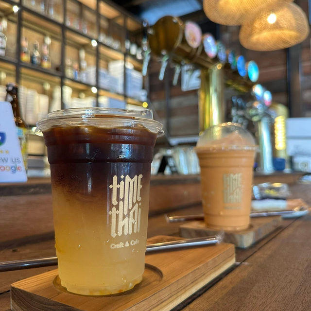 🎨🌿 Timethai Craft & Cafe – บางกรวย นนทบุรี 🌿🎨