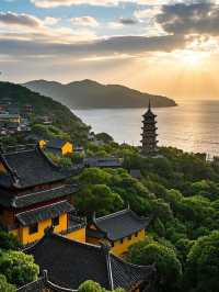 【普陀山｜佛光與海風交織的聖境】