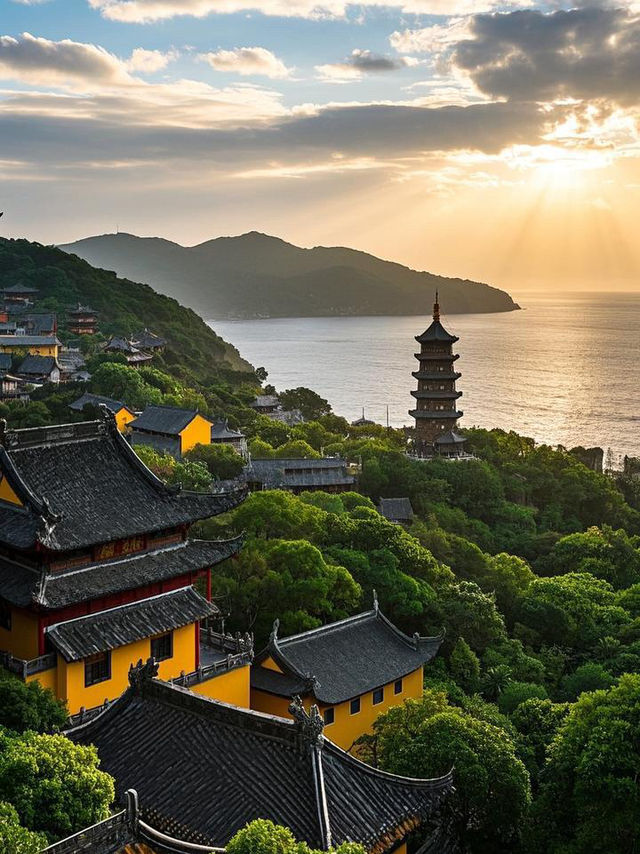【普陀山｜佛光與海風交織的聖境】