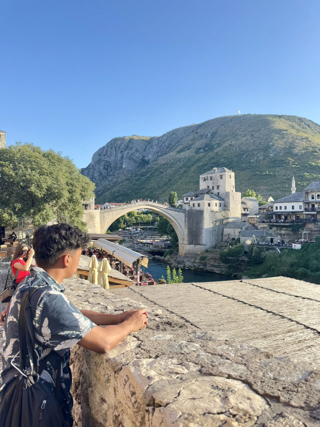 SIT BACK, SIP, AND ENJOY THE OLD BRIDGE IN MOSTAR
