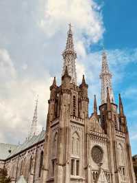 🇮🇩Gothic Cathedral, Jakarta, Indonesia 