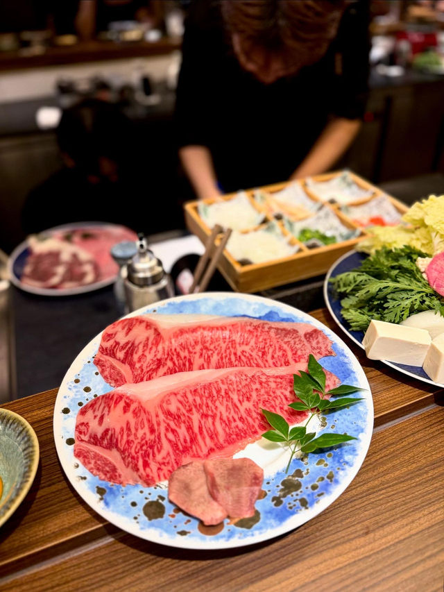 席前割烹👨🏻‍🍳 高質日本A5和牛Sukiyaki🥢