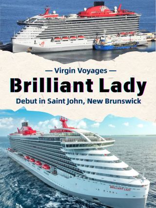 Cruise News📰 Virgin Voyages’ Brilliant Lady Makes Her North American Debut