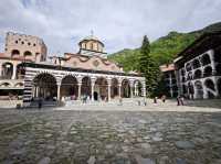 色彩斑斕的東正教傑作#里拉修道院 (Rila Monastery)-保加利亞丘斯滕迪爾州