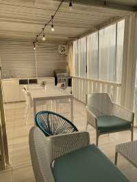 海辺でグランピング